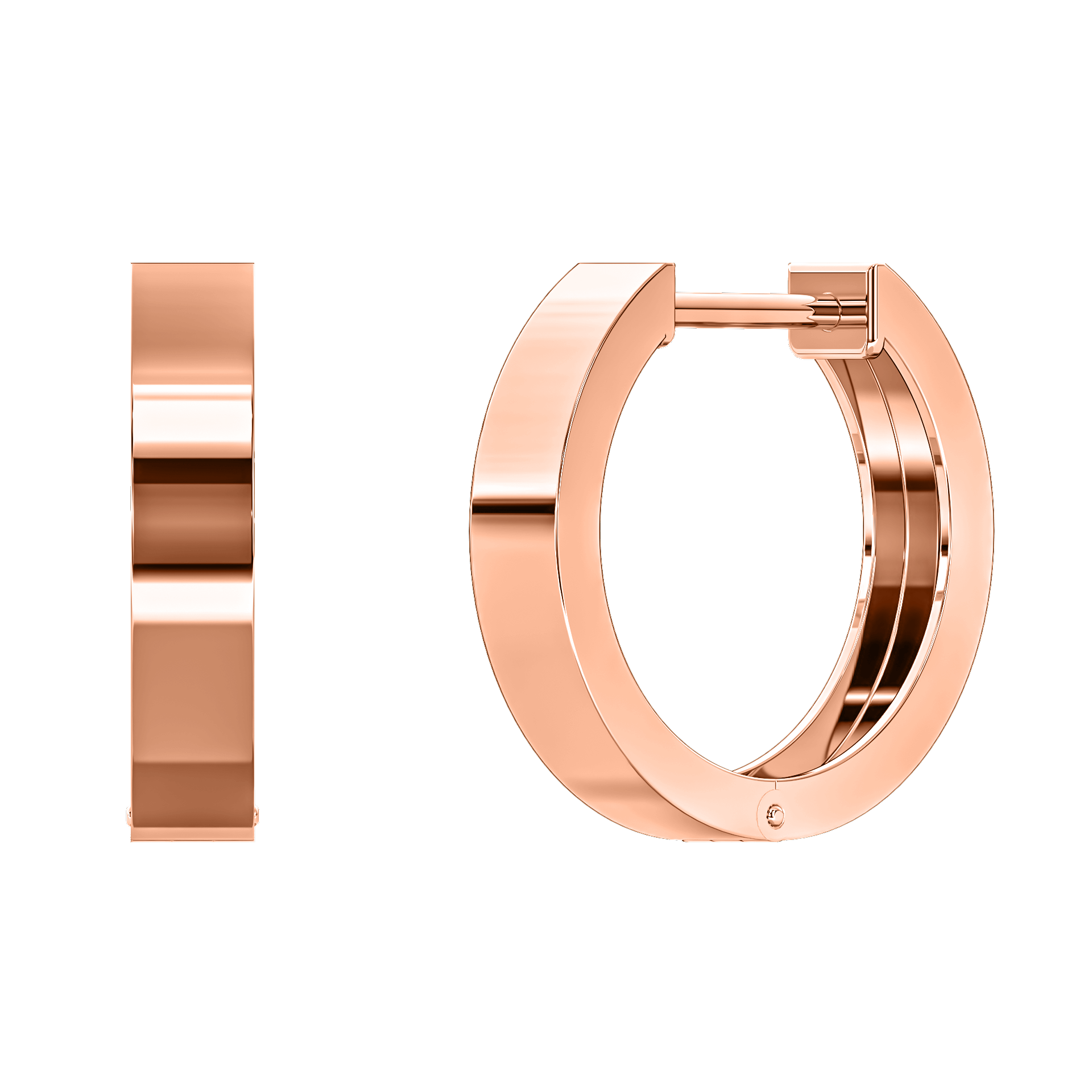 Classic Square Hoops