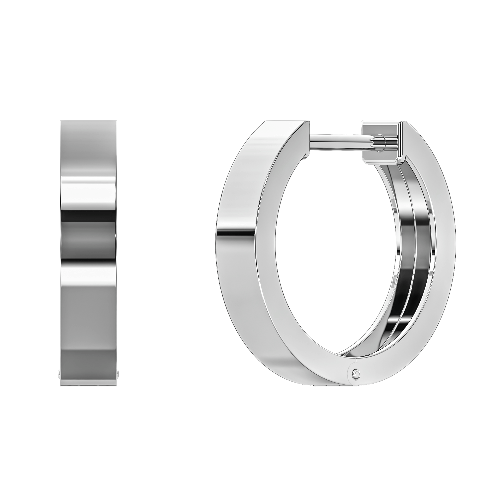Classic Square Hoops
