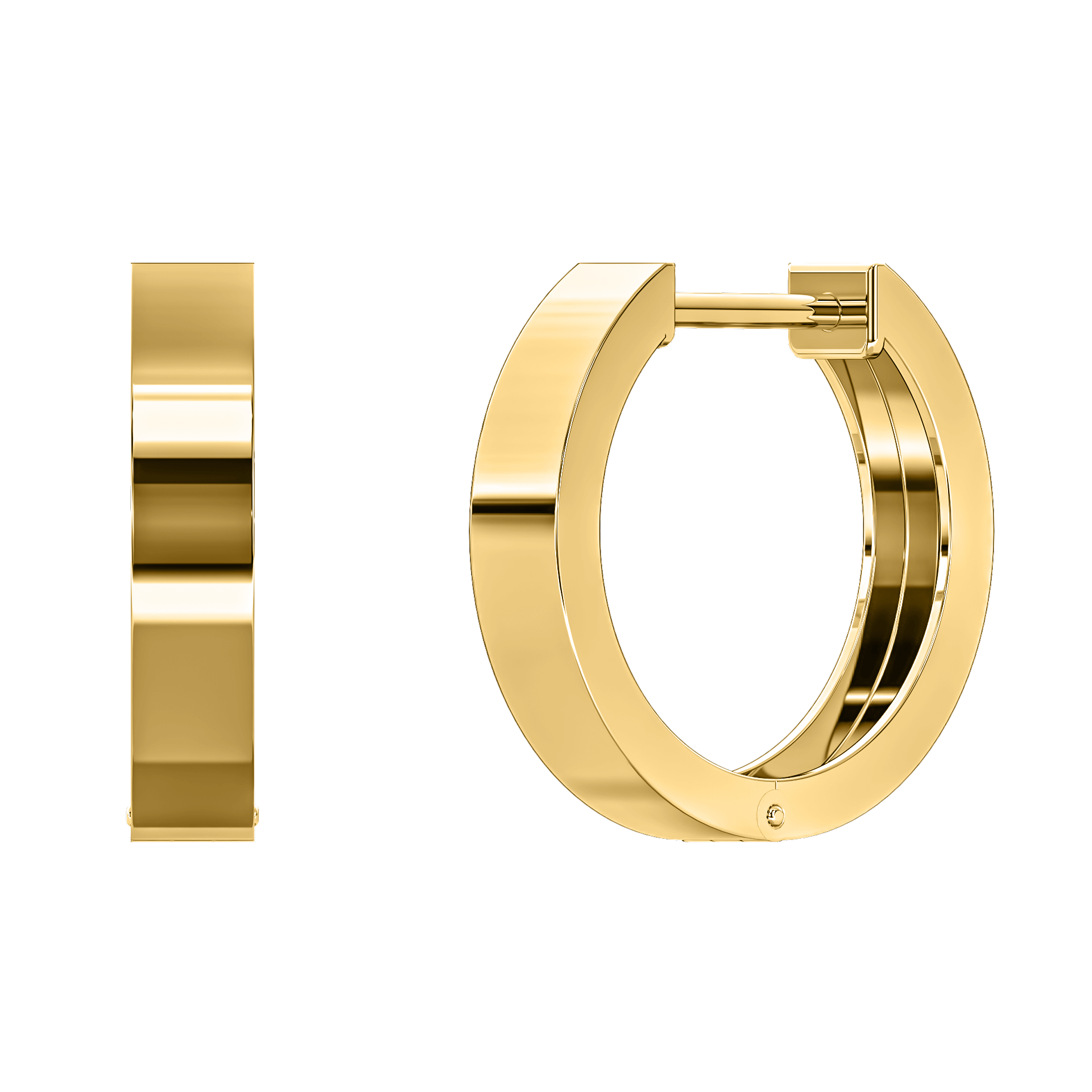 Classic Square Hoops