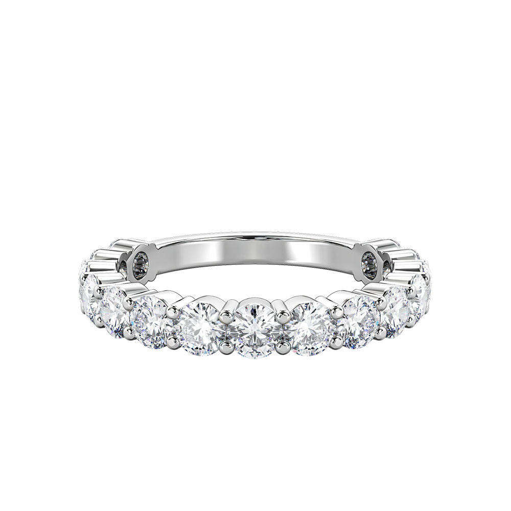 Round Diamond Three Quarter Eternity
