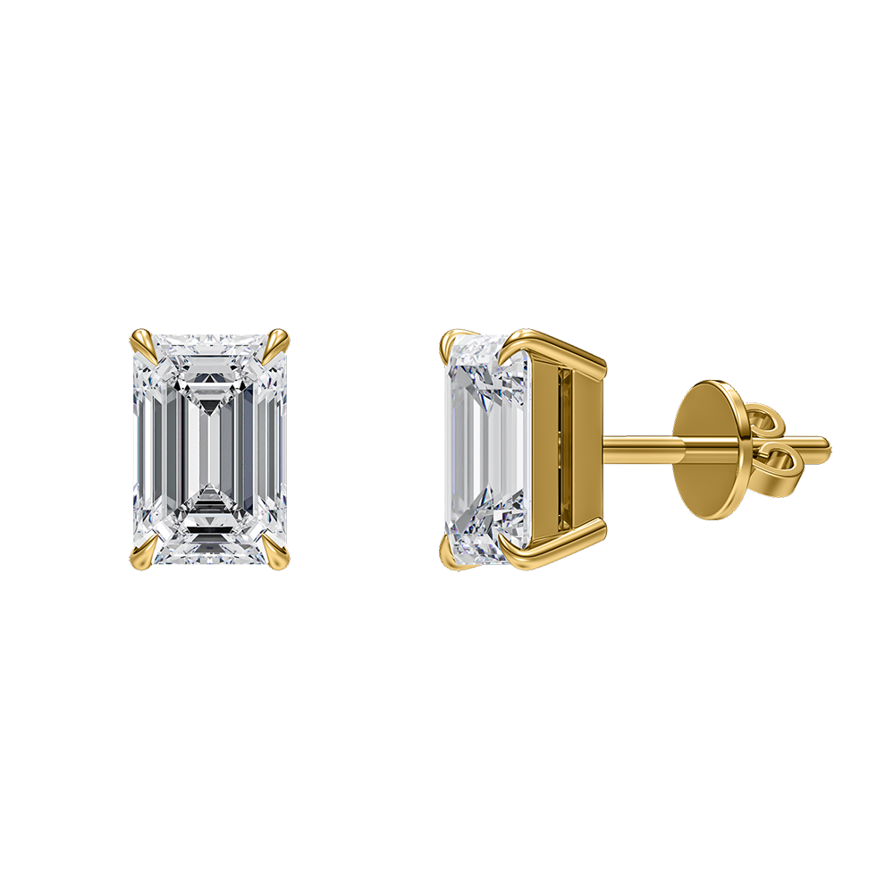 Signature Claw Set Diamond Stud Earrings