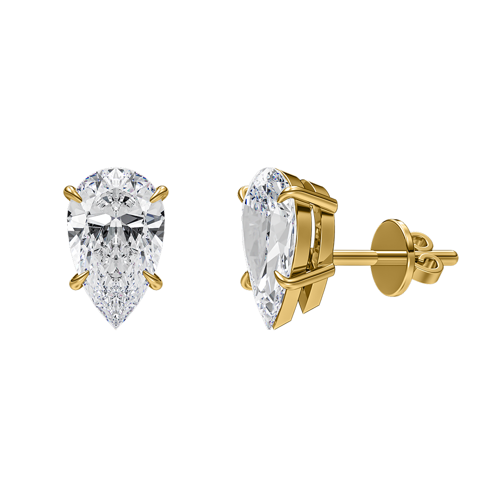 Signature Claw Set Diamond Stud Earrings