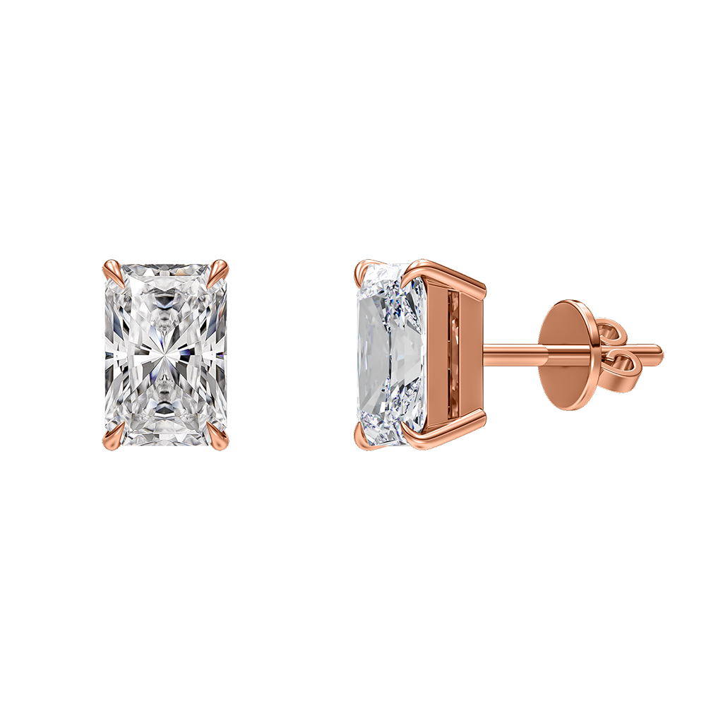 Signature Claw Set Diamond Stud Earrings