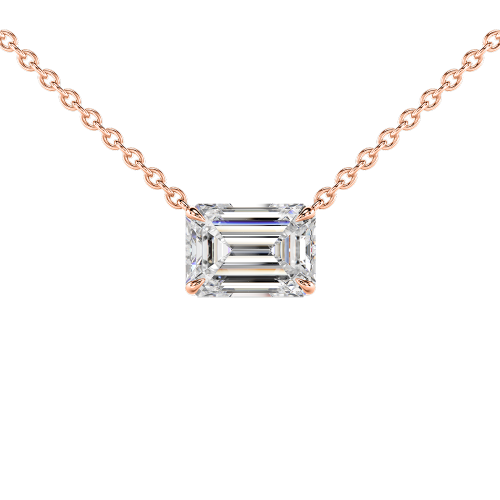 Signature Solitaire Claw Pendant