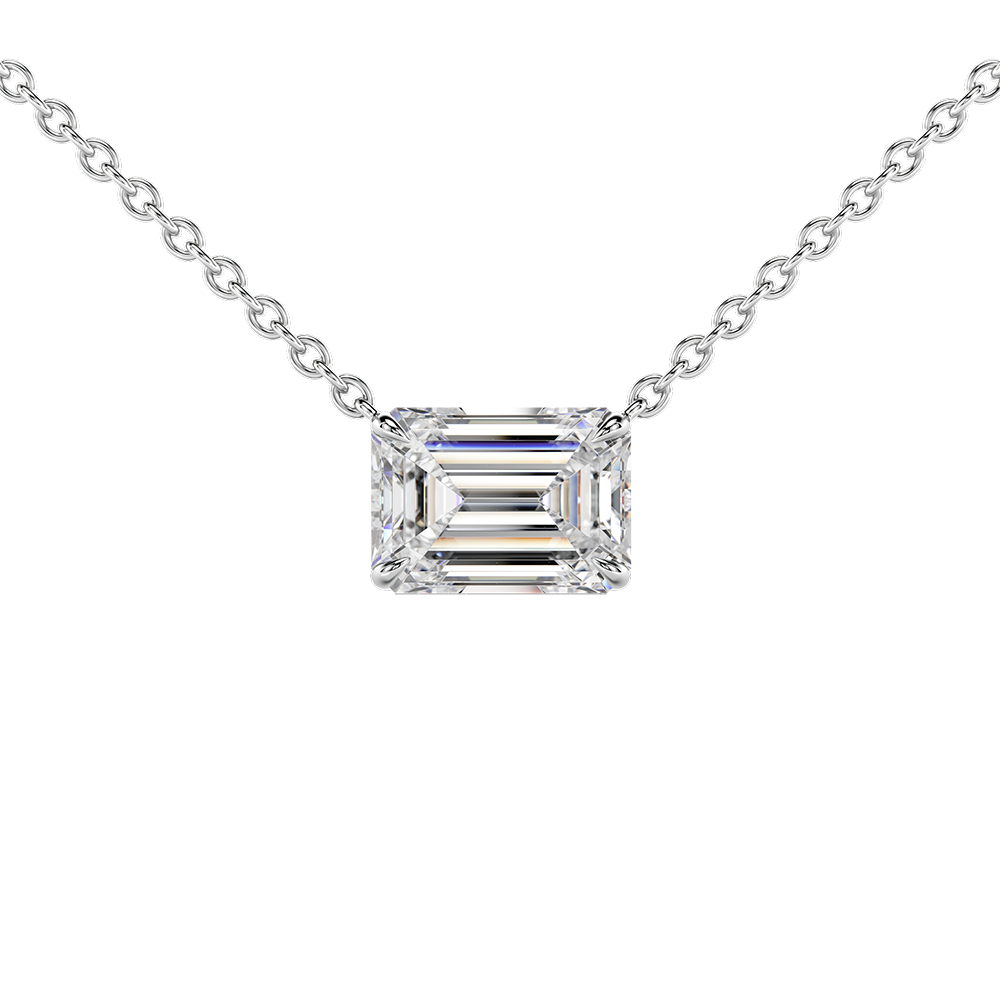 Signature Solitaire Claw Pendant