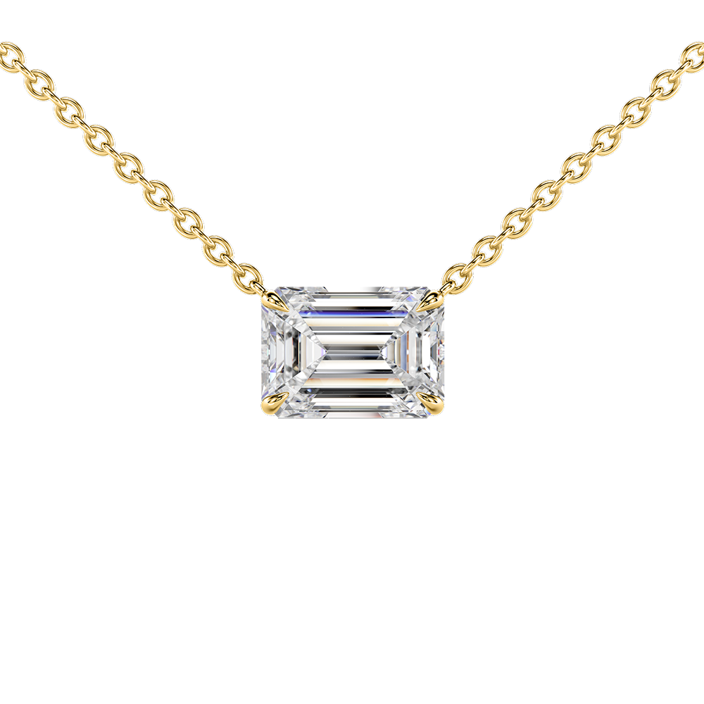 Signature Solitaire Claw Pendant