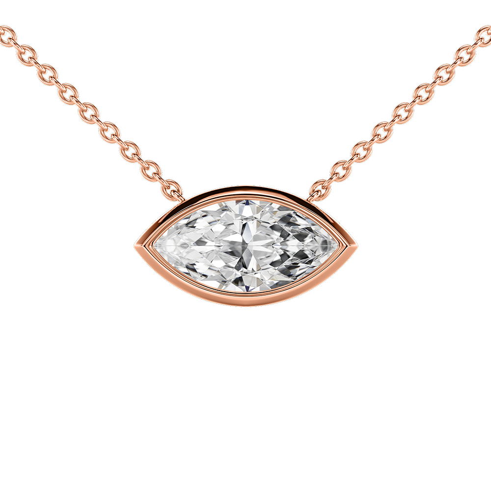Signature Solitaire Bezel Pendant