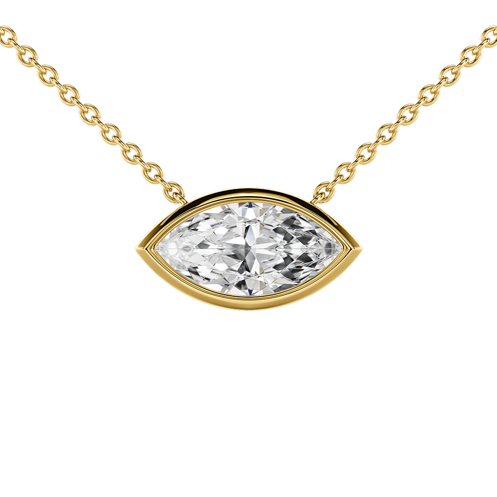 Signature Solitaire Bezel Pendant