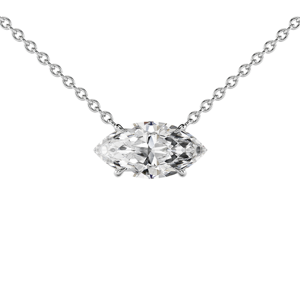 Signature Solitaire Claw Pendant