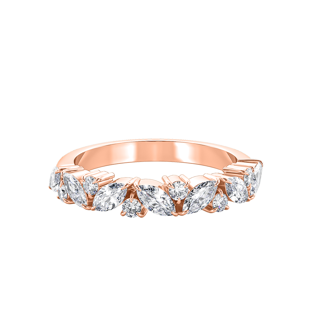 Marquise & Round Eternity