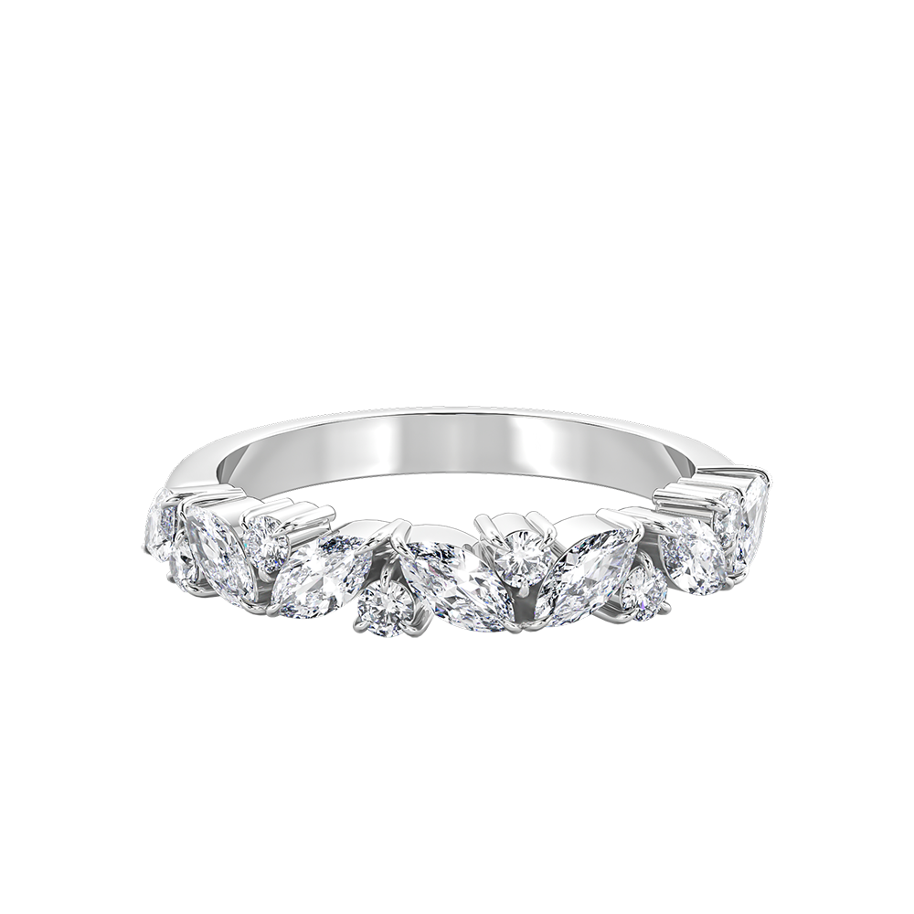 Marquise & Round Eternity