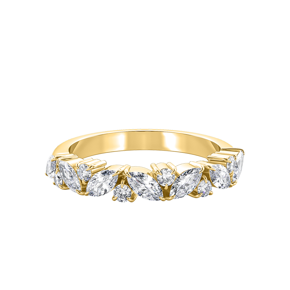 Marquise & Round Eternity