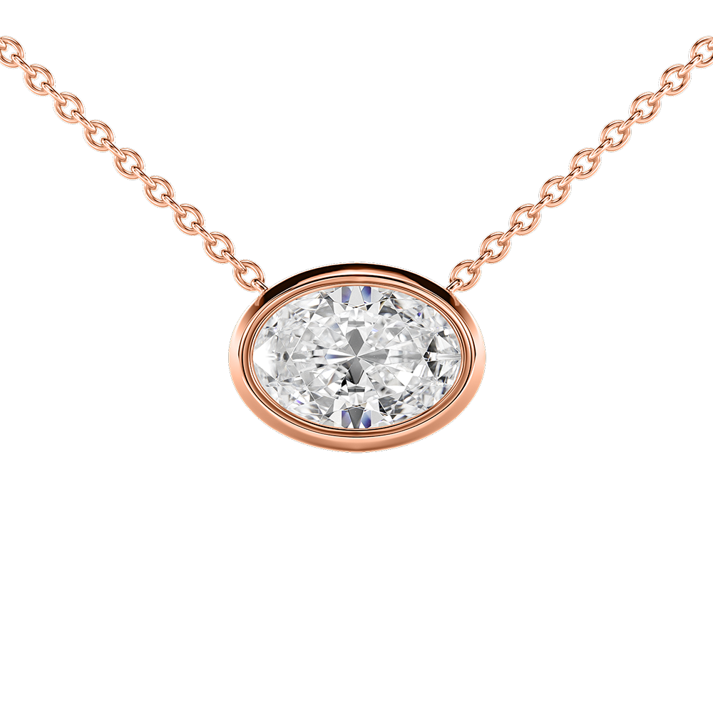 Signature Solitaire Bezel Pendant