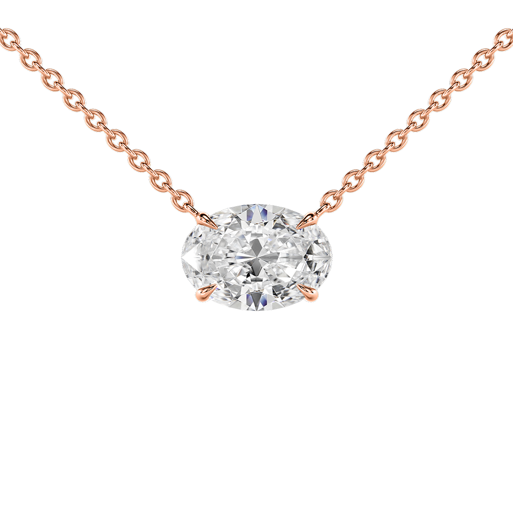 Signature Solitaire Claw Pendant