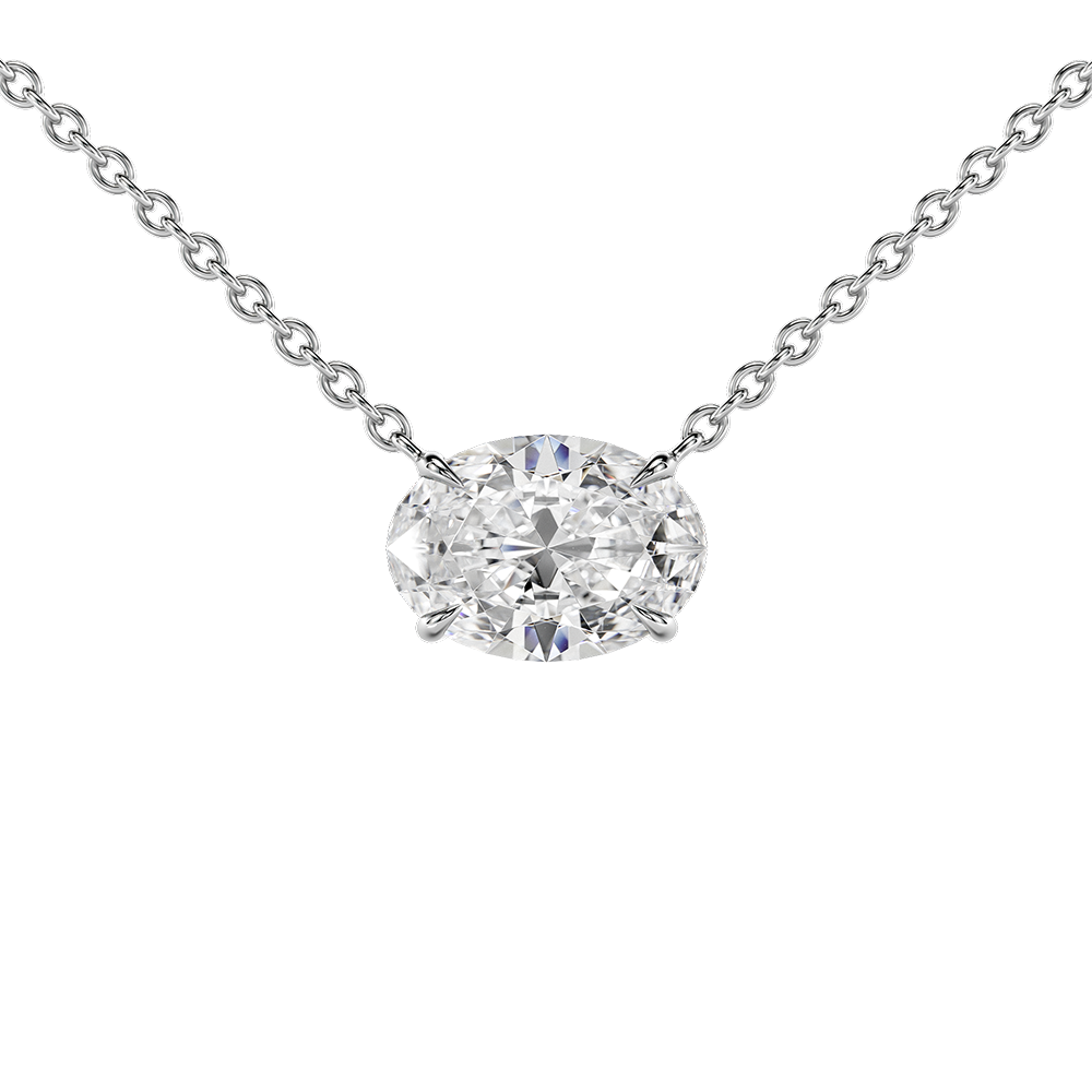Signature Solitaire Claw Pendant