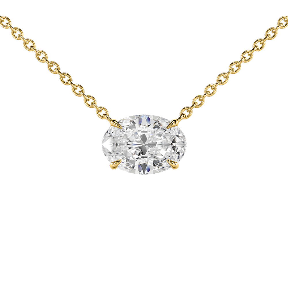 Signature Solitaire Claw Pendant