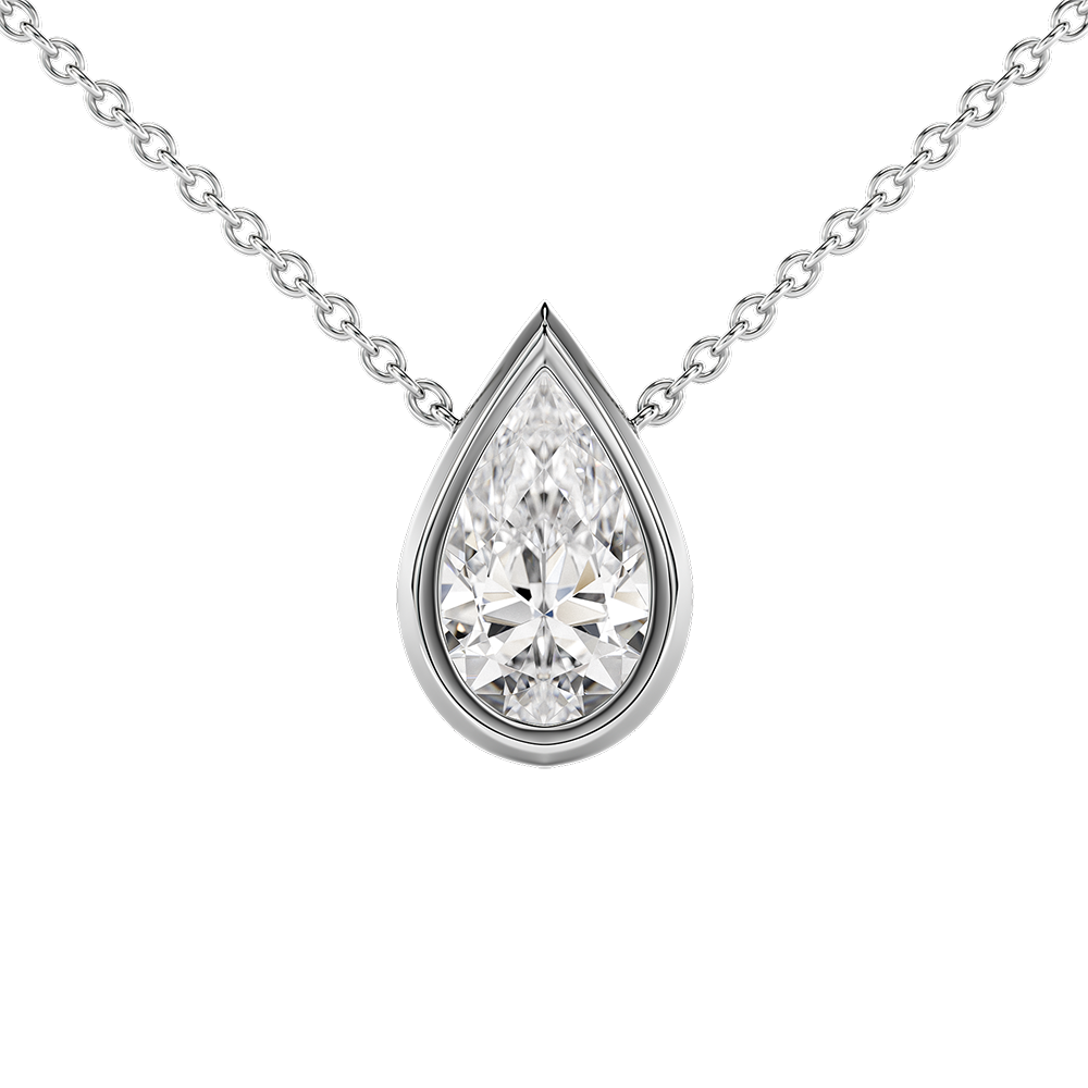 Signature Solitaire Bezel Pendant