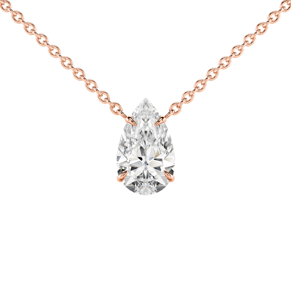 Signature Solitaire Claw Pendant