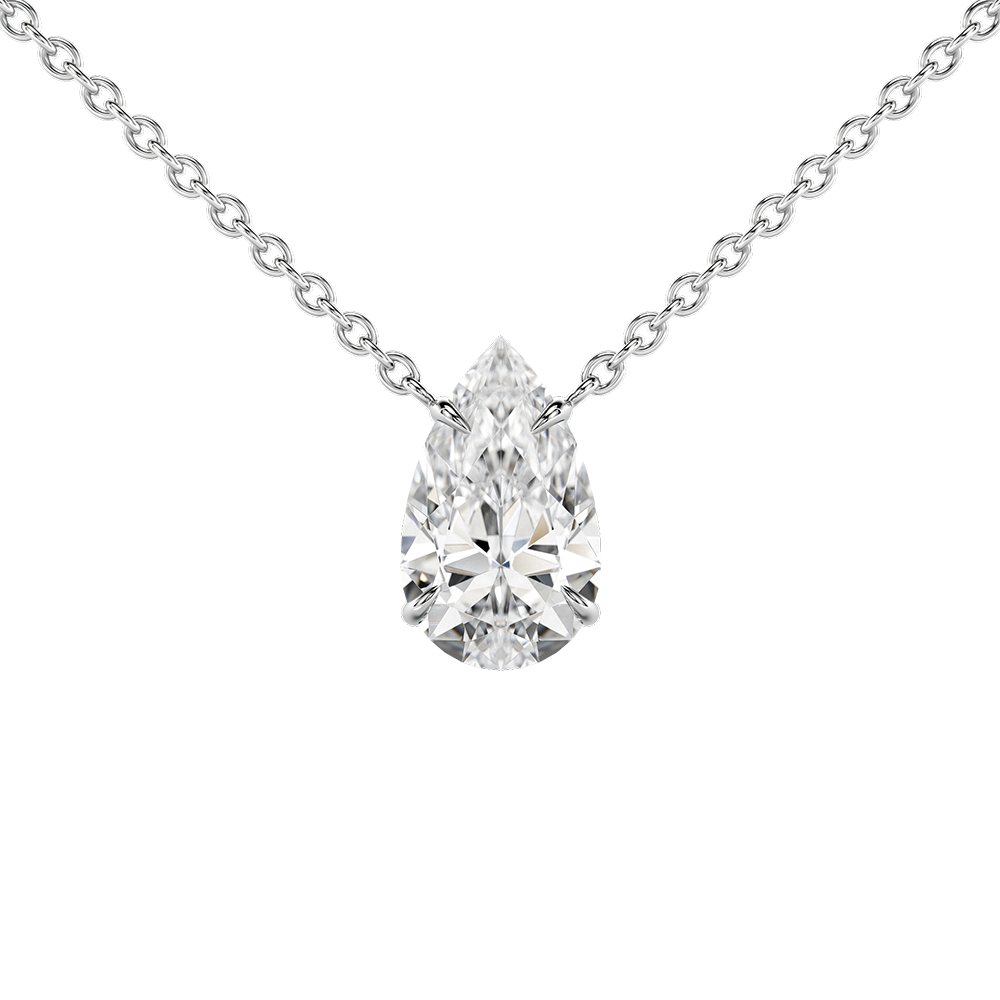 Signature Solitaire Claw Pendant