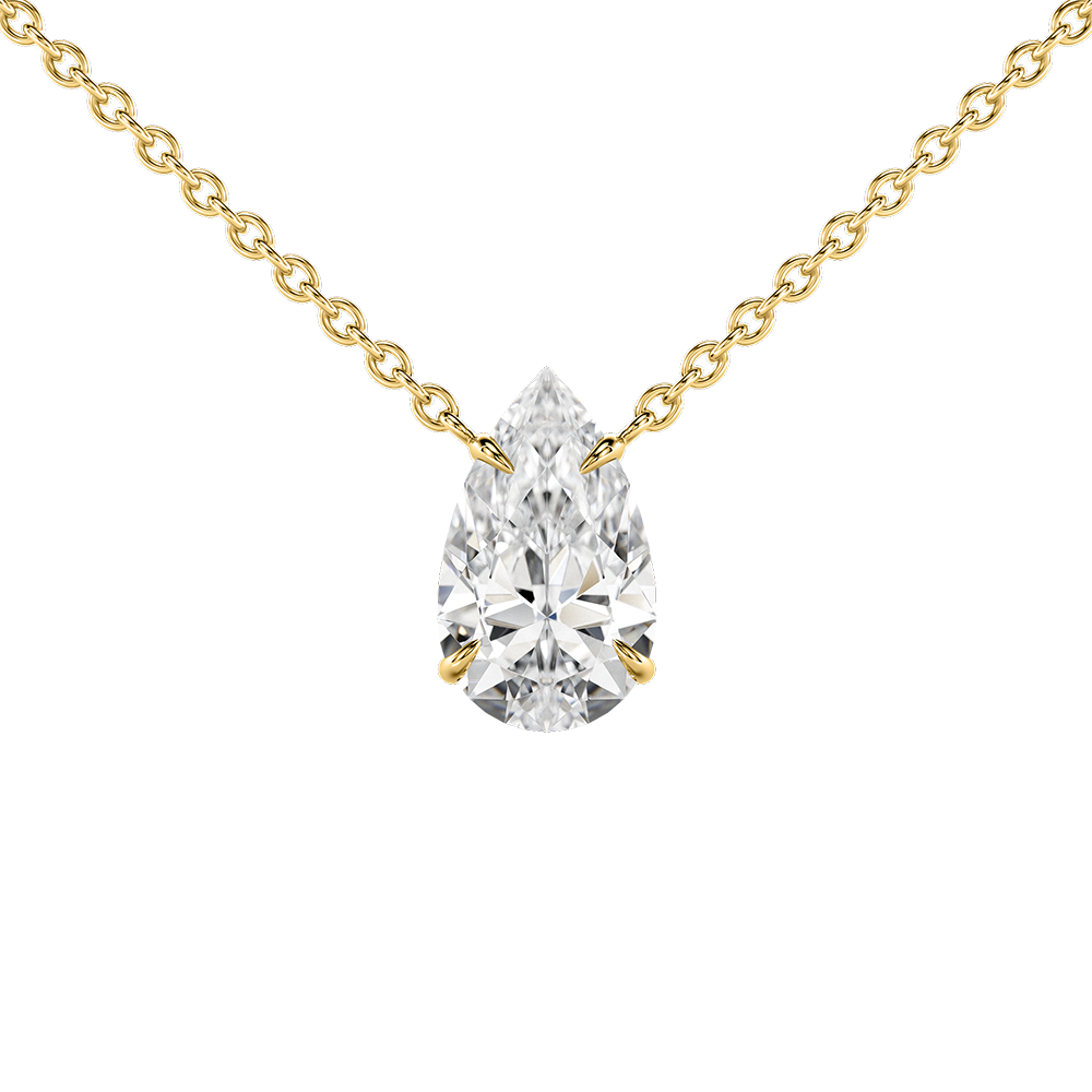 Signature Solitaire Claw Pendant