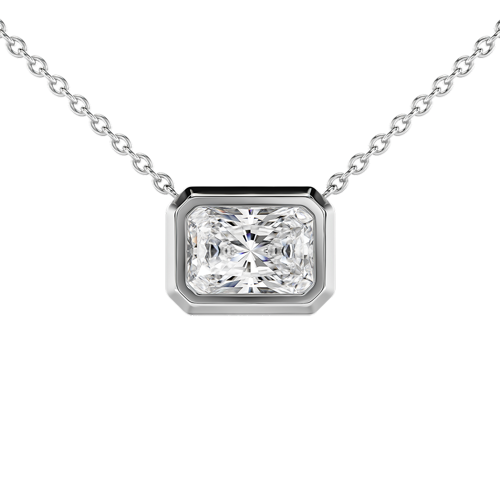 Signature Solitaire Bezel Pendant