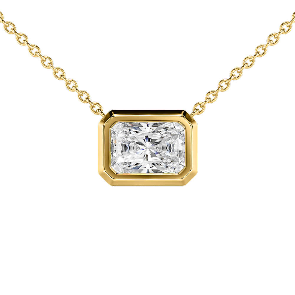 Signature Solitaire Bezel Pendant