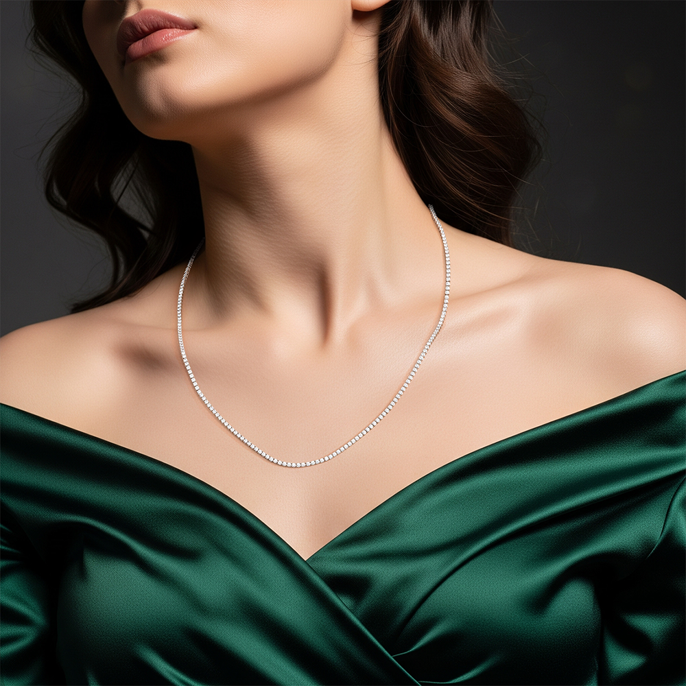 6CT Tennis Necklace