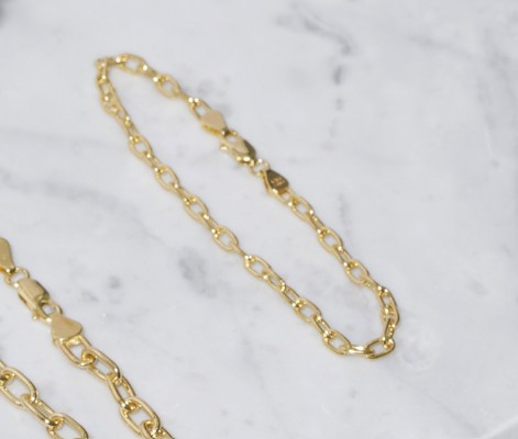Paperclip Chain Bracelet
