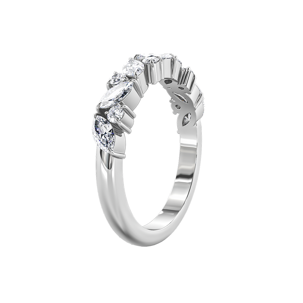 Marquise & Round Eternity