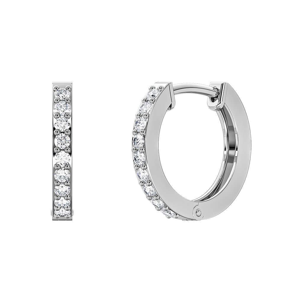 Signature Diamond Huggies