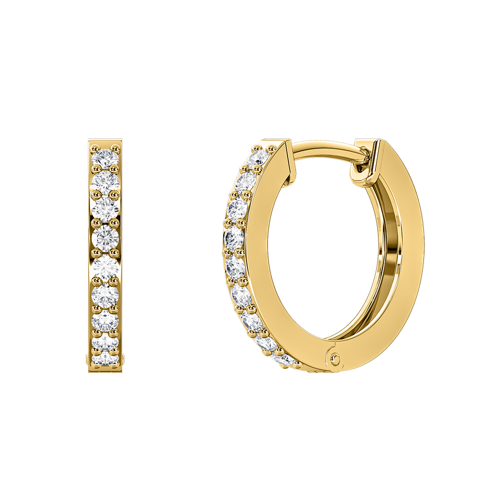 Signature Diamond Huggies