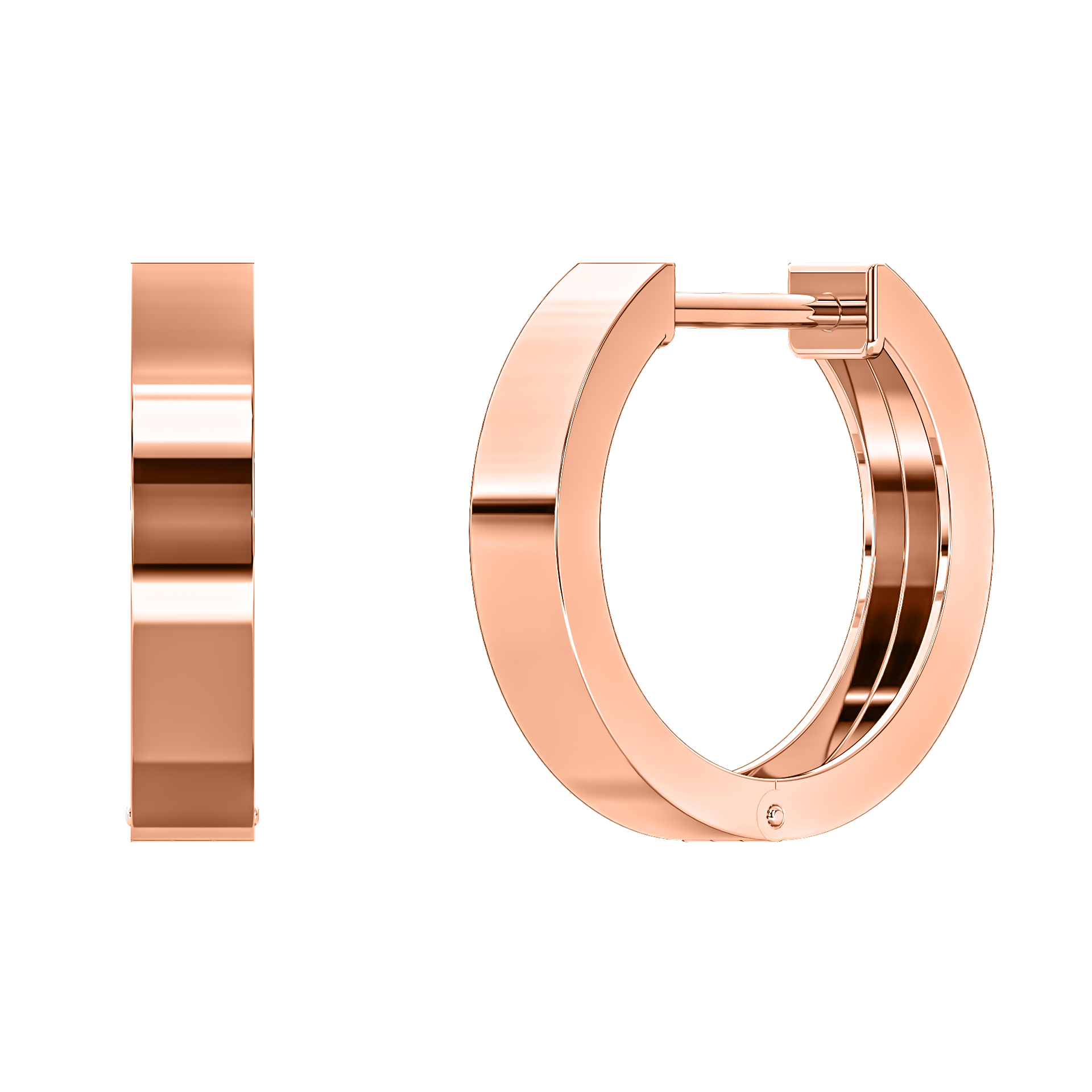 Classic Square Hoops
