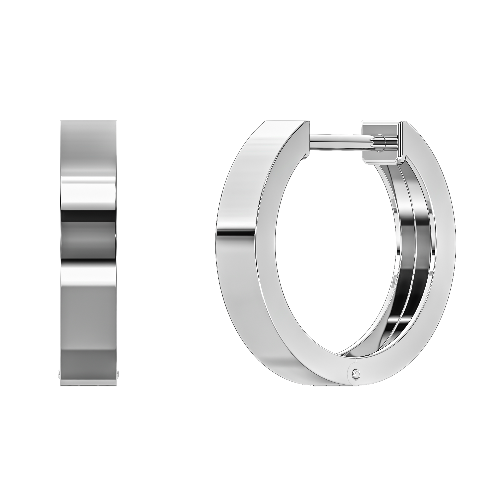 Classic Square Hoops