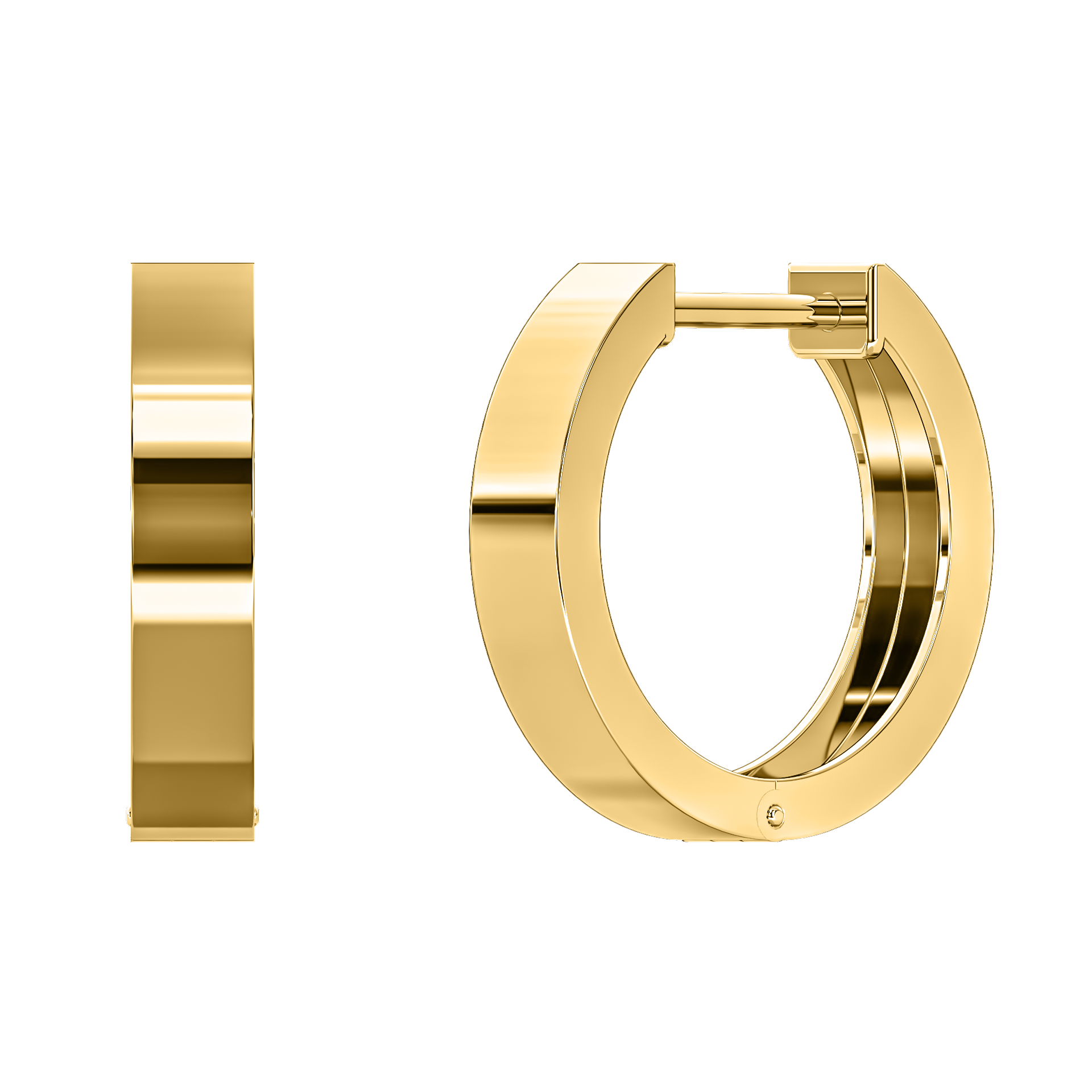 Classic Square Hoops